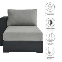 Load image into Gallery viewer, Tahoe Outdoor Patio Powder-Coated Aluminum Modular Left-Facing Chaise Lounge by Modway
