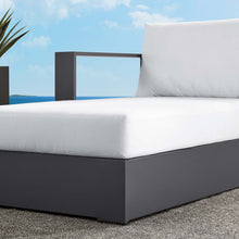 Load image into Gallery viewer, Tahoe Outdoor Patio Powder-Coated Aluminum Modular Left-Facing Chaise Lounge
