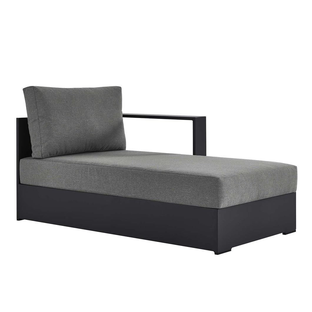 Tahoe Outdoor Patio Powder-Coated Aluminum Modular Right-Facing Chaise Lounge by Modway
