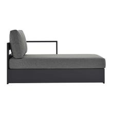 Load image into Gallery viewer, Tahoe Outdoor Patio Powder-Coated Aluminum Modular Right-Facing Chaise Lounge
