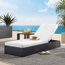Load image into Gallery viewer, Tahoe Outdoor Patio Powder-Coated Aluminum Chaise Lounge Chair by Modway

