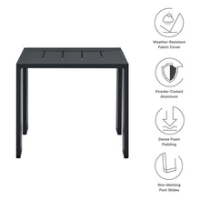 Load image into Gallery viewer, Tahoe Outdoor Patio Powder-Coated Aluminum End Table
