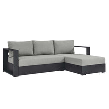 Load image into Gallery viewer, Tahoe Outdoor Patio Powder-Coated Aluminum 2-Piece Right-Facing Chaise Sectional Sofa Set
