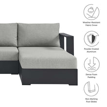 Load image into Gallery viewer, Tahoe 2-Piece Outdoor Patio Powder-Coated Aluminum Right-Facing Chaise Sectional Sofa Set by Modway
