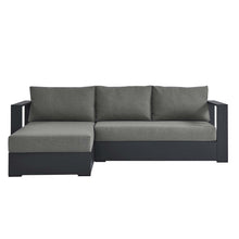 Load image into Gallery viewer, Tahoe Outdoor Patio Powder-Coated Aluminum 2-Piece Left-Facing Chaise Sectional Sofa Set
