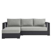 Load image into Gallery viewer, Tahoe Outdoor Patio Powder-Coated Aluminum 2-Piece Left-Facing Chaise Sectional Sofa Set
