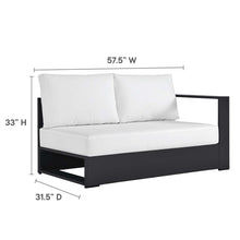 Load image into Gallery viewer, Tahoe 2-Piece Outdoor Patio Powder-Coated Aluminum Left-Facing Chaise Sectional Sofa Set by Modway
