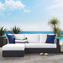 Load image into Gallery viewer, Tahoe Outdoor Patio Powder-Coated Aluminum 2-Piece Left-Facing Chaise Sectional Sofa Set
