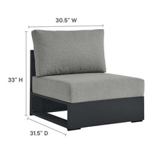 Load image into Gallery viewer, Tahoe 3-Piece Outdoor Patio Powder-Coated Aluminum Right-Facing Chaise Sectional Sofa Set by Modway
