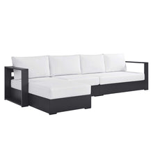 Load image into Gallery viewer, Tahoe 3-Piece Outdoor Patio Powder-Coated Aluminum Left-Facing Chaise Sectional Sofa Set by Modway
