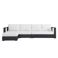 Load image into Gallery viewer, Tahoe 3-Piece Outdoor Patio Powder-Coated Aluminum Left-Facing Chaise Sectional Sofa Set by Modway

