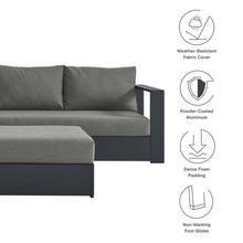 Load image into Gallery viewer, Tahoe 5-Piece Outdoor Patio Powder-Coated Aluminum Sectional Sofa Set by Modway
