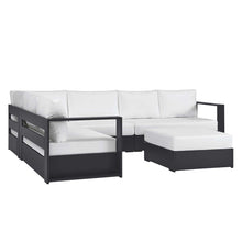 Load image into Gallery viewer, Tahoe 5-Piece Outdoor Patio Powder-Coated Aluminum Sectional Sofa Set by Modway
