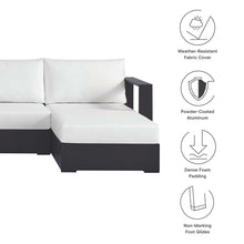 Load image into Gallery viewer, Tahoe 4-Piece Outdoor Patio Powder-Coated Aluminum Sectional Sofa Set by Modway
