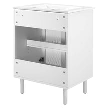 Load image into Gallery viewer, Calla 24&quot; Perforated Metal Bathroom Vanity by Modway
