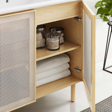 Load image into Gallery viewer, Calla 36&quot; Perforated Metal Bathroom Vanity by Modway

