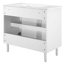 Load image into Gallery viewer, Calla 36&quot; Perforated Metal Bathroom Vanity by Modway
