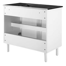Load image into Gallery viewer, Calla 36&quot; Perforated Metal Bathroom Vanity by Modway
