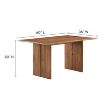 Load image into Gallery viewer, Amistad 60&quot; Wood Dining Table and Bench Set
