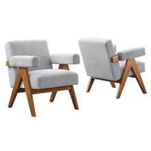 Load image into Gallery viewer, Lyra Fabric Armchair Set of 2 by Modway
