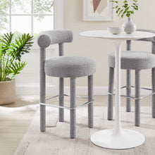 Load image into Gallery viewer, Toulouse Boucle Fabric Bar Stool Set of 2 by Modway
