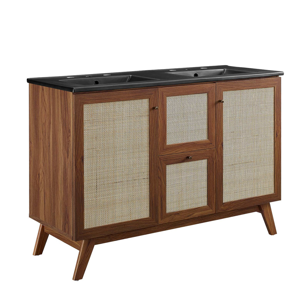 Soma 48Ó Double Sink Bathroom Vanity by Modway