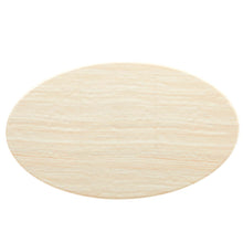 Load image into Gallery viewer, Lippa 60&quot; Oval Faux Travertine Dining Table by Modway
