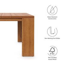 Load image into Gallery viewer, Tahoe Outdoor Patio Acacia Wood Side Table by Modway
