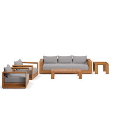 Load image into Gallery viewer, Tahoe 5-Piece Outdoor Patio Acacia Wood Furniture Set by Modway
