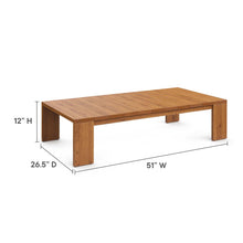 Load image into Gallery viewer, Tahoe 5-Piece Outdoor Patio Acacia Wood Furniture Set by Modway
