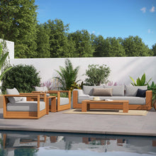 Load image into Gallery viewer, Tahoe 5-Piece Outdoor Patio Acacia Wood Furniture Set by Modway
