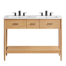 Load image into Gallery viewer, Zaire 48&quot; Double Sink Bathroom Vanity by Modway
