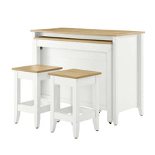Load image into Gallery viewer, Garland 3-Piece Kitchen Island and Stool Set by Modway

