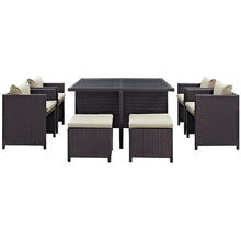 Load image into Gallery viewer, Inverse 9 Piece Outdoor Patio Dining Set by Modway
