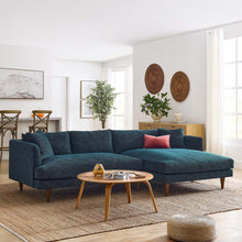 Load image into Gallery viewer, Zoya Right-Facing Down Filled Overstuffed Sectional Sofa
