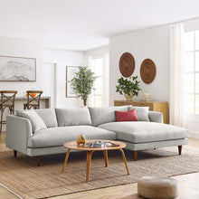 Load image into Gallery viewer, Zoya Right-Facing Down Filled Overstuffed Sectional Sofa
