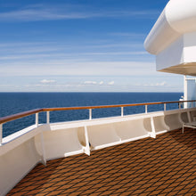 Load image into Gallery viewer, EVA Foam Boat Decking Sheet with Diamond Shape for Boat Surfboard-Brown
