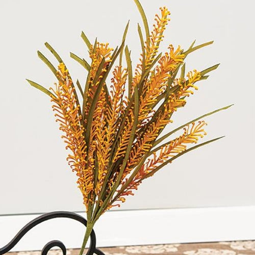 Autumn Golden Curly Cue Spray (Pack of 4)