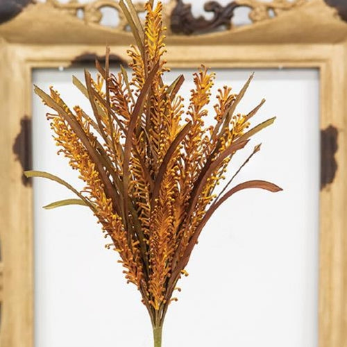 Autumn Burnt Orange Curly Cue Spray (Pack of 4)