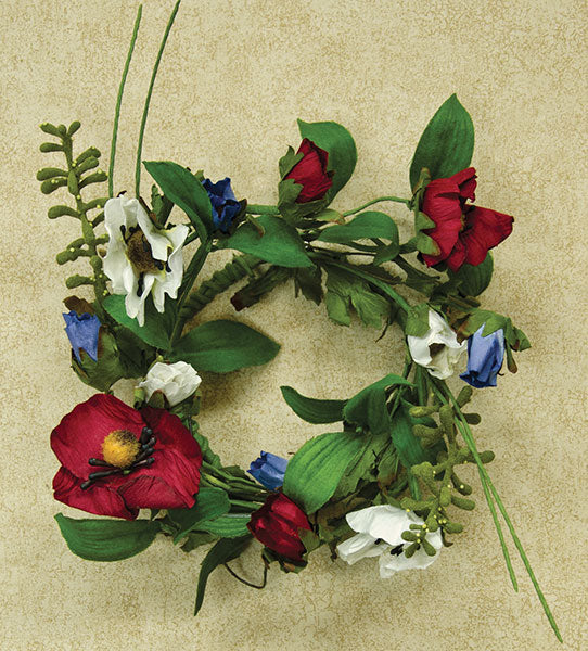 Americana Poppy Ring 3-1/2