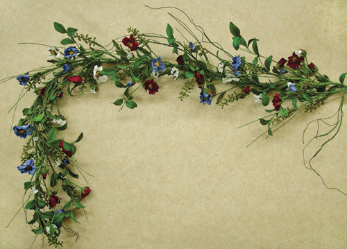 Americana Poppy Garland