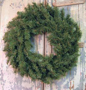 Canadian Pine Wreath - 24