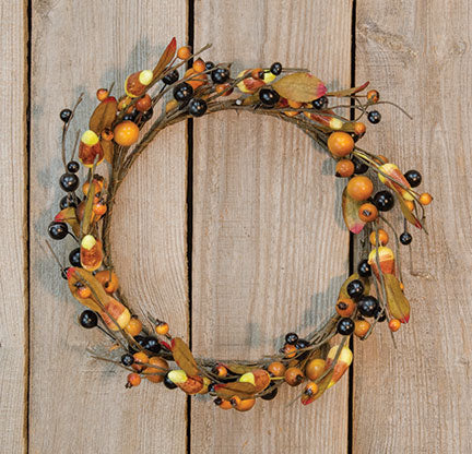 Primitive Candy Corn Wreath - 6-1/2