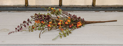 Leaf and Bittersweet Spray (Pack of 2)