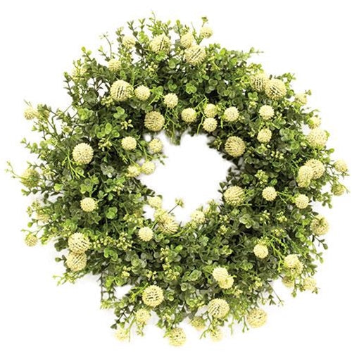 Garden Bliss Wreath Cream