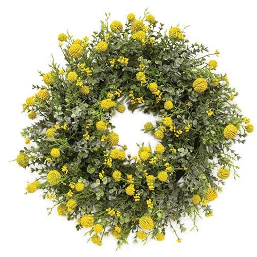 Garden Bliss Wreath Yellow