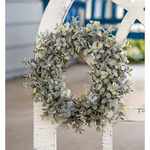 Pebble Eucalyptus Candle Ring 6