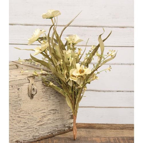 Cream Pansy Pick 19