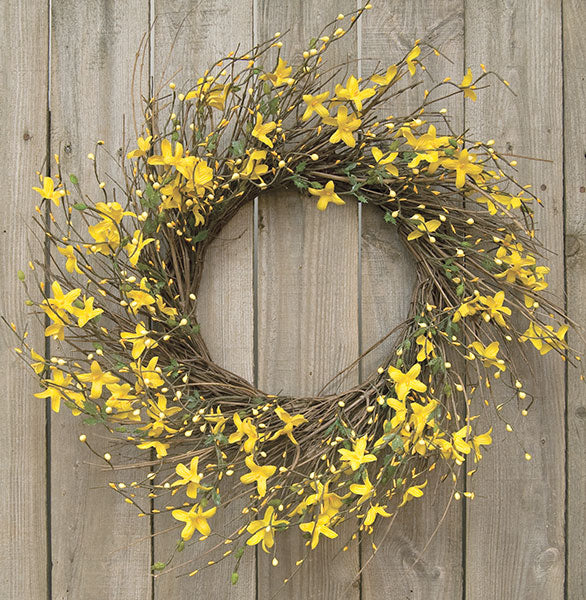Star Forsythia Wreath 20