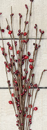 Bell & Burgundy Pip Spray (Pack of 4)